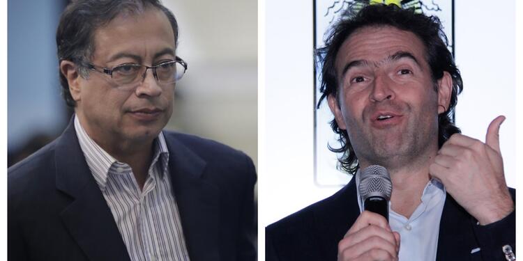 Gustavo Petro y Federico Gutiérrez