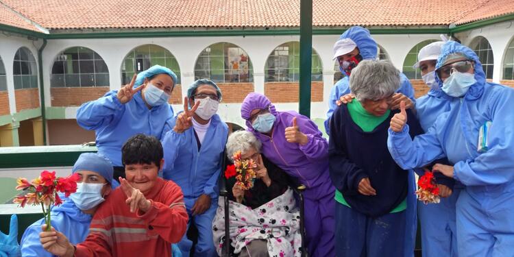 Asilo, Tunja, coronavirus