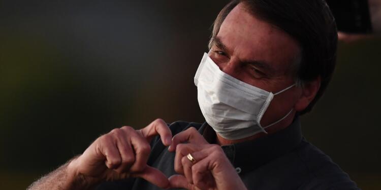 Jair Bolsonaro con coronavirus
