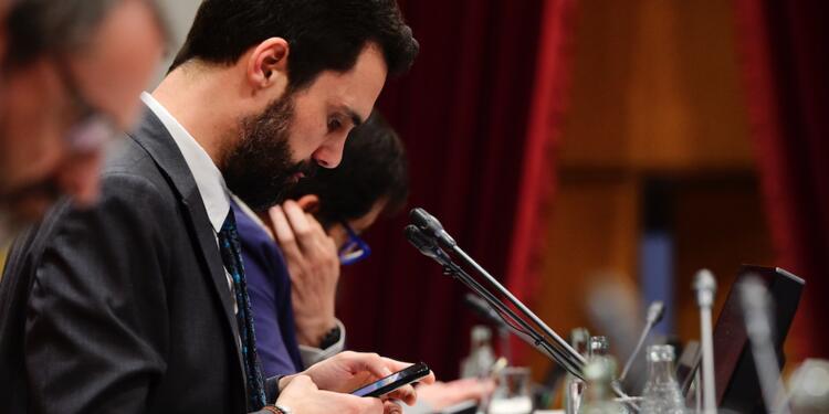 Roger Torrent, presidente del Parlamento de Cataluña