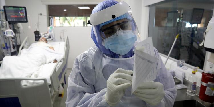 Pacientes contagiados de coronavirus en Colombia
