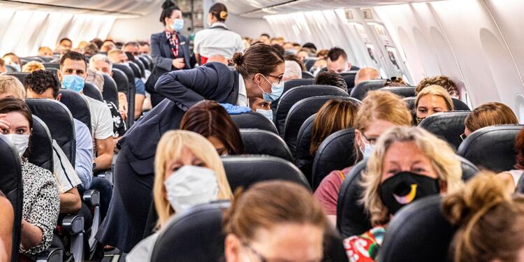 Aviones en época de coronavirus