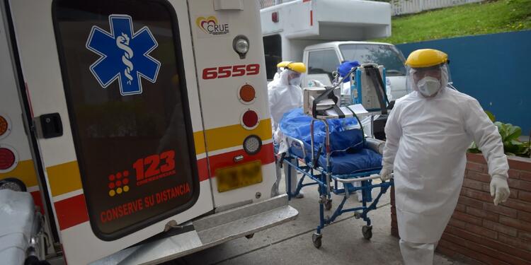 Pacientes contagiados de coronavirus en Bogotá