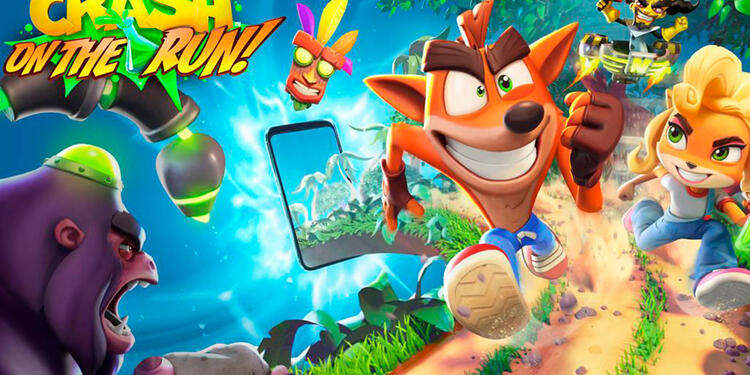 Crash Bandicoot: On the Run, nuevo juego para móviles