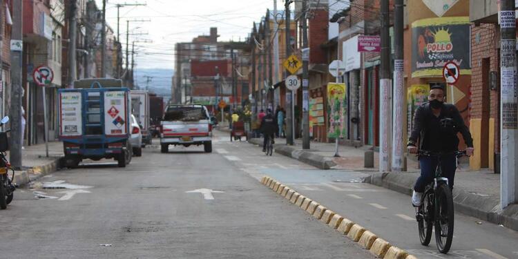 Cuarentena en Bogotá por localidades