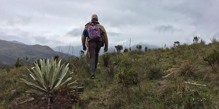 Jimmy Parra, campesino del Meta que sufrió el conflicto armado
