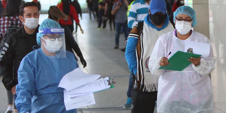Coronavirus en Colombia – Toma de pruebas en Transmilenio