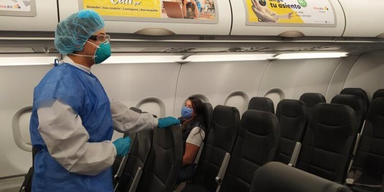 Simulacro en el aeropuerto José María Córdova de Rionegro, Antioquia.