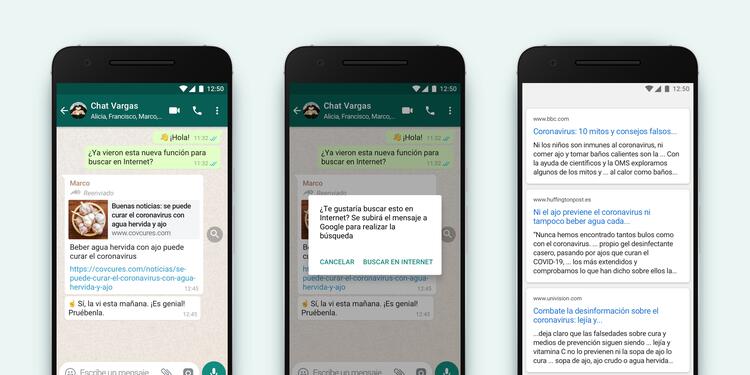 Whatsapp revisión de mensajes