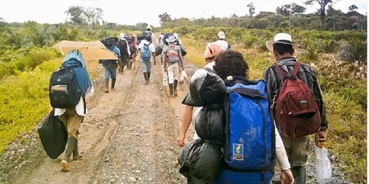 Desplazamiento forzado en Colombia