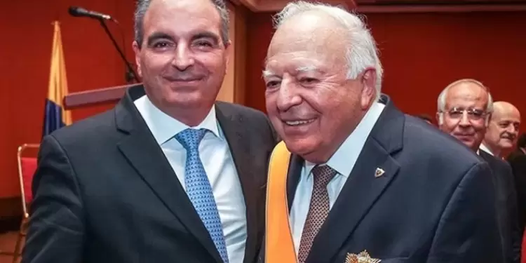 Aurelio Iragorri hijo y Aurelio Iragorri papá