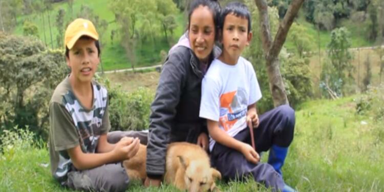 Youtubers campesinos, Nubia e hijos