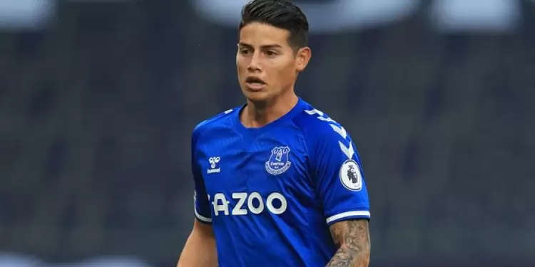 James Rodríguez, Tottenham vs Everton James Rodríguez, Tottenham vs Everton
