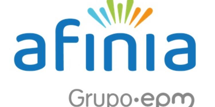 El logo de Afinia