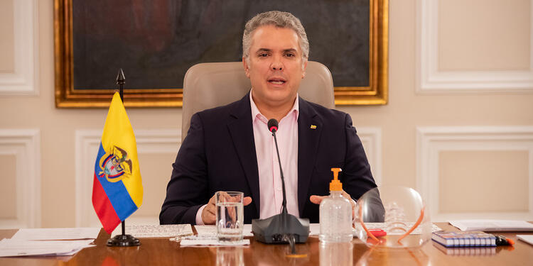 Iván Duque, presidente de Colombia Iván Duque, presidente de Colombia