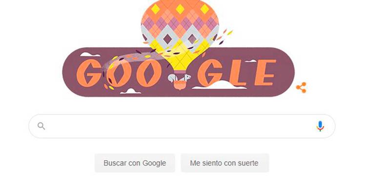 Doodle de Google para el equinoccio de otoño