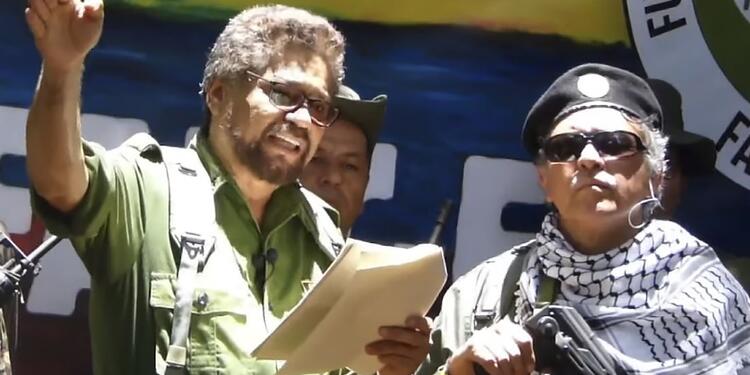Iván Márquez y Jesús Santrich