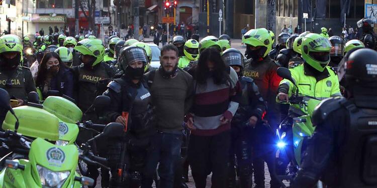 Protestas en Bogotá, 21 de septiembre de 2020
