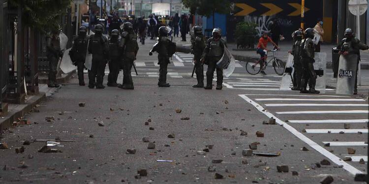 Protestas en Bogotá, 21 de septiembre de 2020