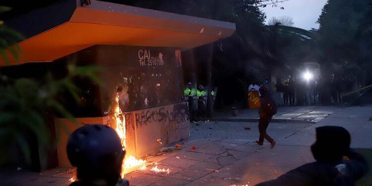 Protestas en Villa Luz, 10 de septiembre de 2020