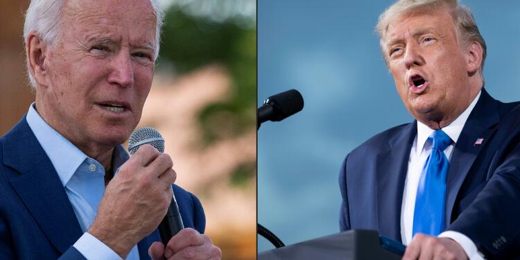 Joe Biden y Donald Trump, enfrentados en elecciones en EE.UU.