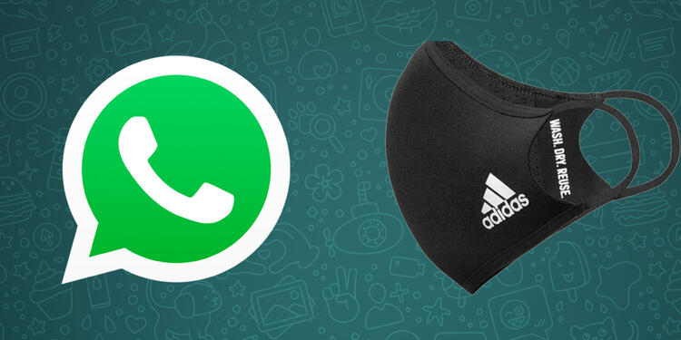 Estafa en WhatsApp con tapabocas Estafa en WhatsApp con tapabocas