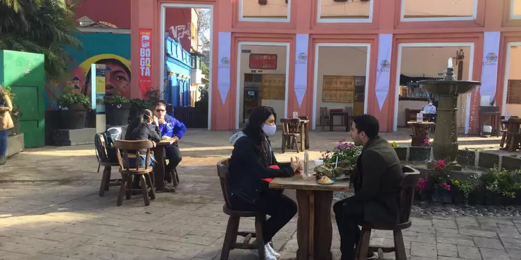 Restaurantes al aire libre, en Bogotá