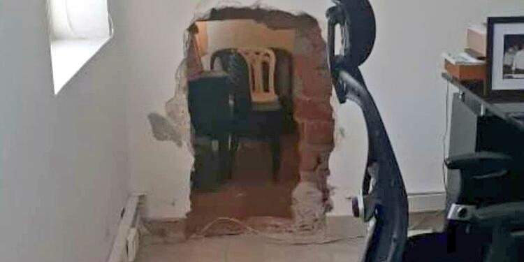 Robo caja fuerte alcaldía Lebrija