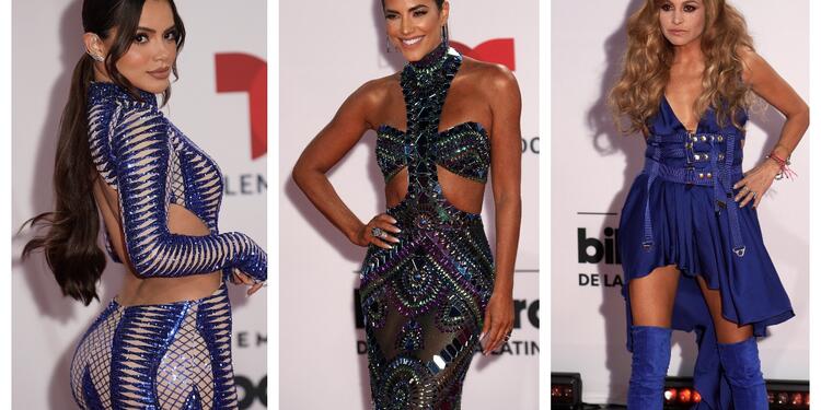 Alfombra roja de los Billboard Latinos 2020