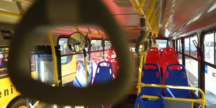 Nuevos buses amarillos de Transmilenio