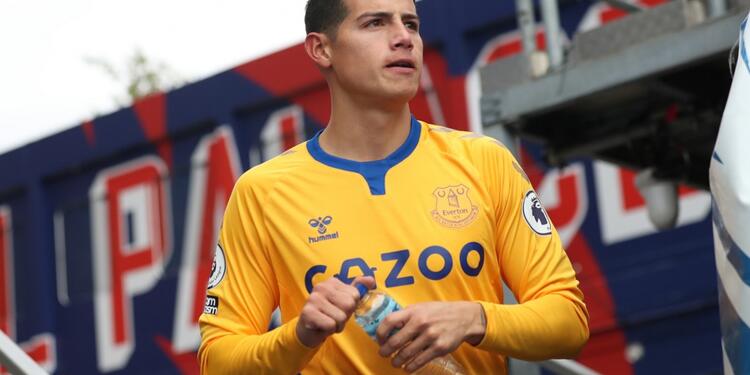 James Rodríguez, Everton