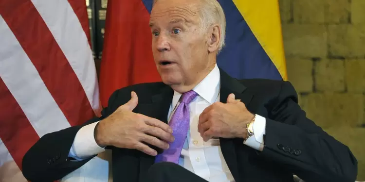 Joe Biden, de visita en Colombia, cuando era vicepresidente de Estados Unidos.