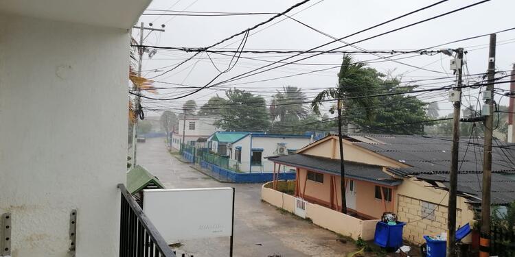Paso de huracán IOTA por San Andrés
