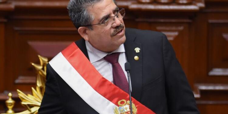 Manuel Merino, presidente interino del Perú