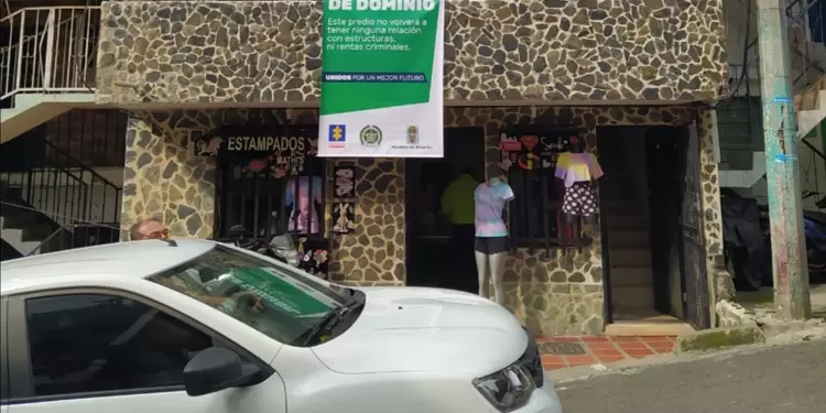 Bien en proceso de Extinción de Dominio