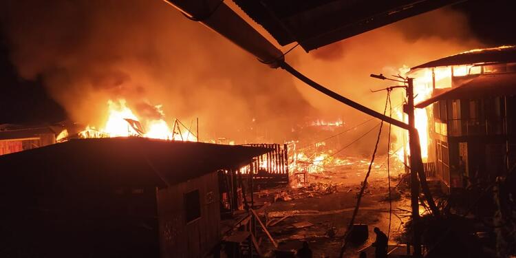 Incendio en Riosucio, Chocó
