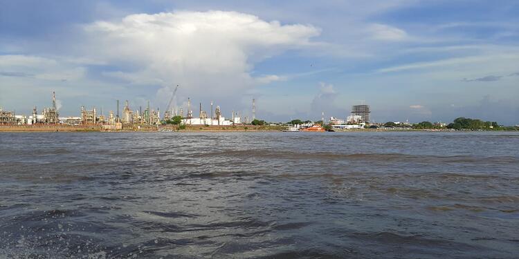 Recorrido desde La Dorada (Caldas), hasta Barrancabermeja (Santander)