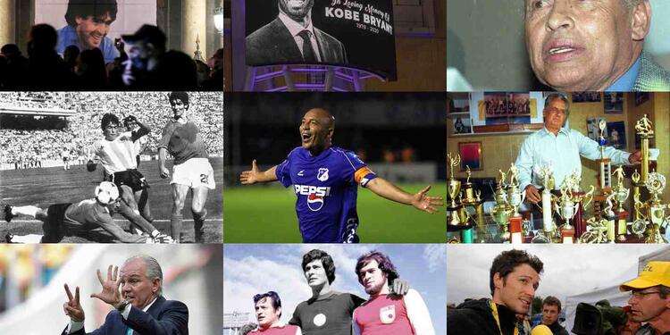 Deportistas que murieron en el 2020