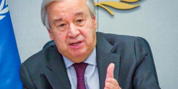 Antonio Guterres, secretario general de la ONU