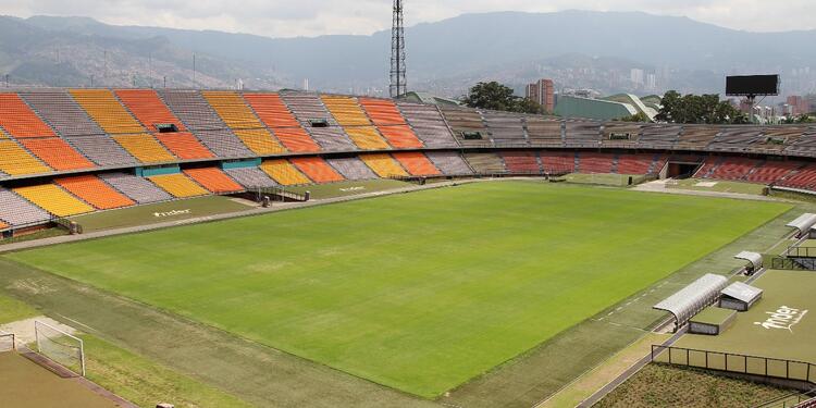 Estadio Atanasio Girardot de Medellín.