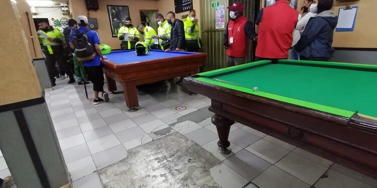 Fiestas clandestinas en Bogotá