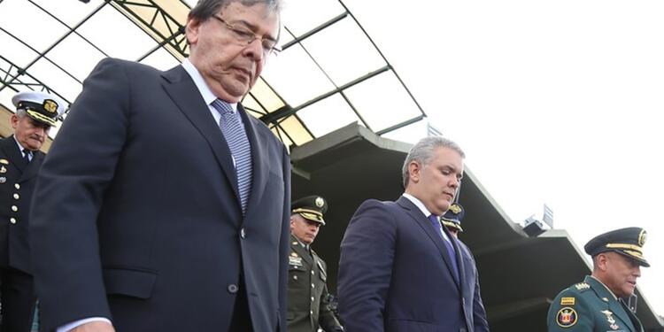 Carlos Holmes Trujillo e Iván Duque