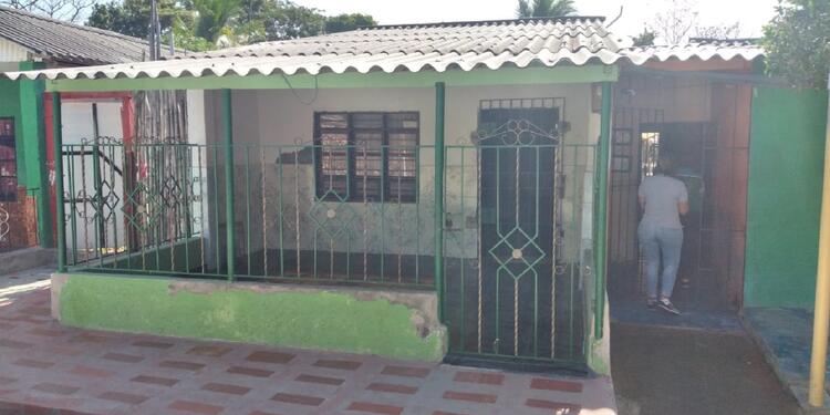 Casa de reunión del grupo religioso en Sabanalarga (Atlántico)