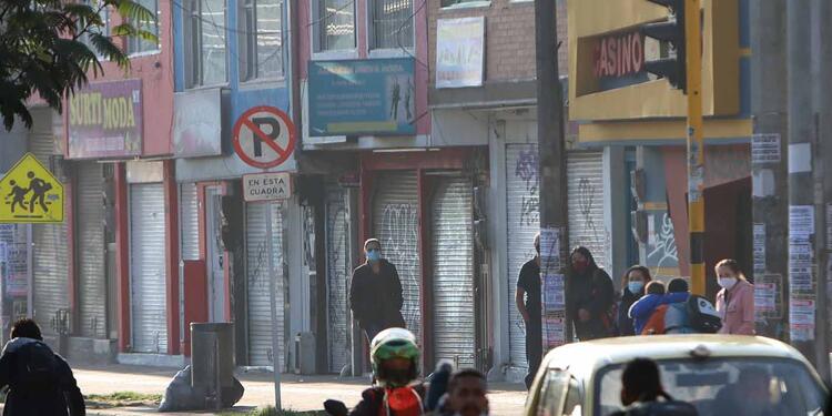 Cuarentena en Bogotá / Protesta de comerciantes por cuarentena / Cuarentena por UPZ