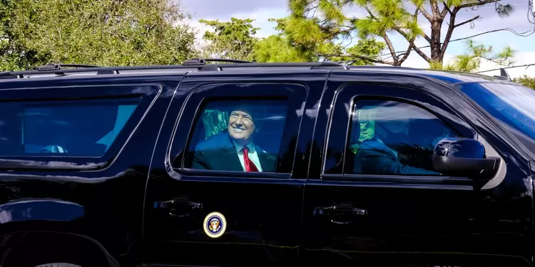 Donald Trump al llegar a Florida y no asistir a posesión de Joe Biden