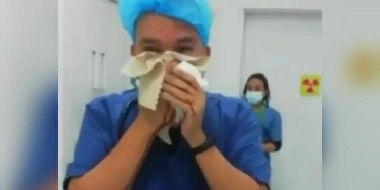 Médico agredido en Medellín.