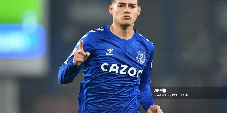 James Rodríguez, Everton 2021