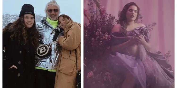 Alejandro Fernández con su hija Camila Fernández
