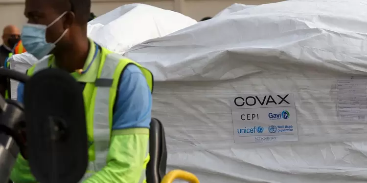 Llegada de vacunas de Covax a Ghana