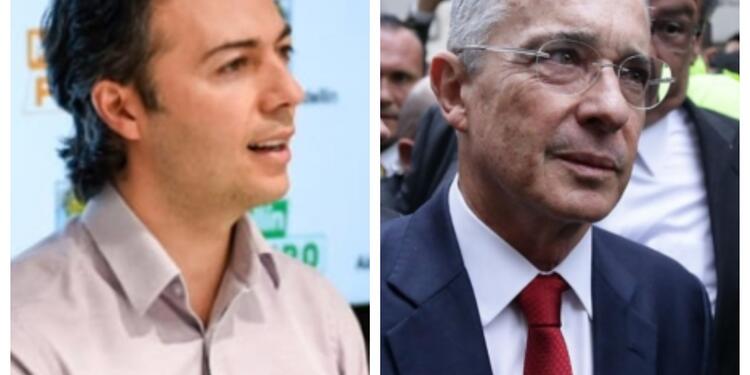 Daniel Quintero y Álvaro Uribe